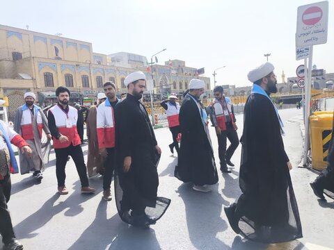 فعالیت و حضور در صحنه طلاب در طرح قدم به قدم در مسیر بهشت