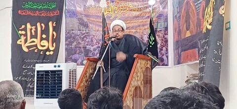 কুমারপুরে কারবালার শহীদ ইমাম হোসাইন (আ.) এর চল্লিশা অনুষ্ঠান সম্পন্ন/ছবি