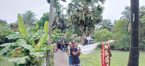 কুমারপুরে কারবালার শহীদ ইমাম হোসাইন (আ.) এর চল্লিশা অনুষ্ঠান সম্পন্ন/ছবি