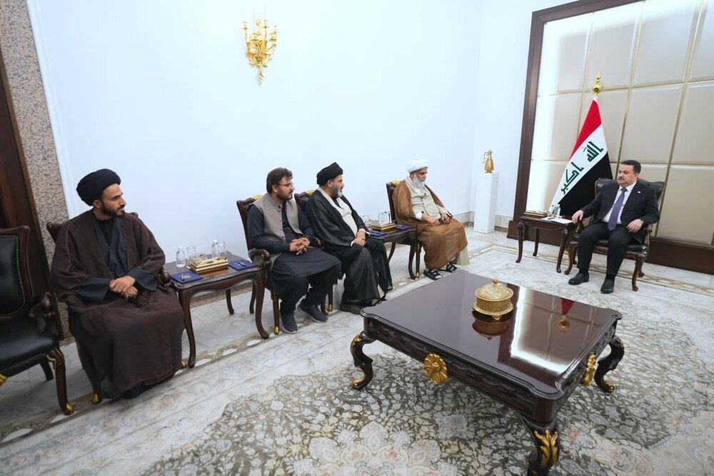 دیدار رئیس مجلس وحدت مسلمین پاکستان با نخست وزیر عراق