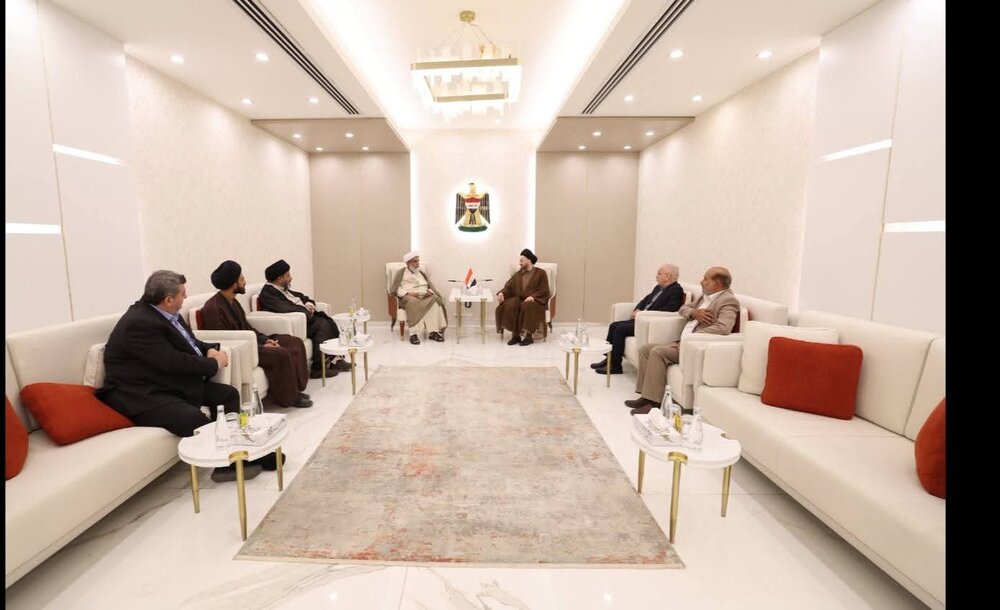 عراق؛ علامہ راجہ ناصر عباس جعفری کی سید عمار حکیم سے ملاقات/باہمی دلچسپی کے امور اور امتِ مسلمہ کو درپیش چیلنجز پر تبادلہ خیال