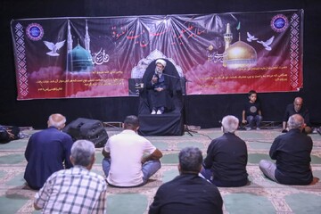 تصاویر| مراسم عزاداری شهادت امام رضا علیه السلام در موکب آستان مقدس سیدعلاالدین حسین(ع)