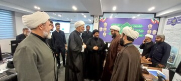 بازدید مسئول قرارگاه دهه آخر صفر حوزه علمیه خراسان از قرارگاه اسکان هم‌محله امام رضا(ع)