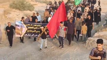 فیلم| پیاده روی ولایت در شبانکاره