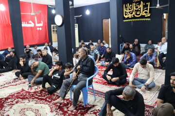 تصاویر/ گرامیداشت شهادت امام رضا(ع) در دیّر