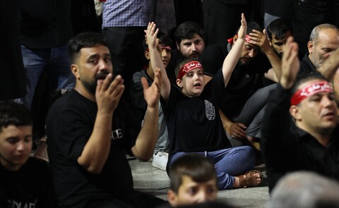 تصاویر/ حال و هوای حرم حضرت معصومه (س) در شب شهادت امام رضا (ع)