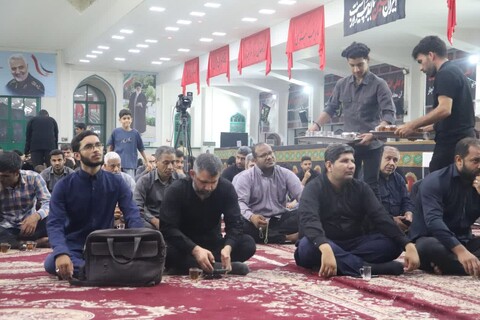 تصاویر/ مراسم عزاداری شهادت امام رضا (ع) در گلزار شهدای بندرعباس