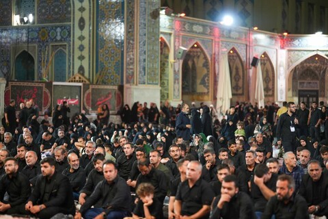 تصاویر | سخنرانی نماینده ولی فقبه در استان آذربایجان شرقی در صحن قدس حرم رضوی