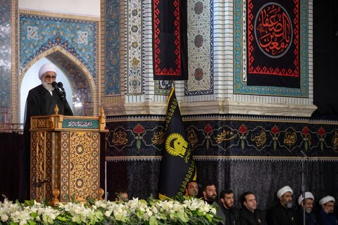 تصاویر | آیین خطبه‌خوانی در حرم رضوی با حضور نماینده ولی‌فقیه در آذربایجان شرقی