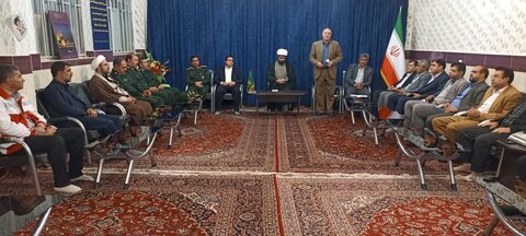 تصاویر دیدار مدیران دلفان با امام جمعه شهرستان