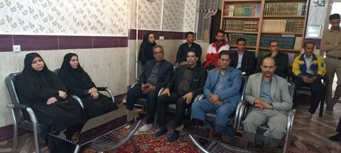 تصاویر دیدار مدیران دلفان با امام جمعه شهرستان