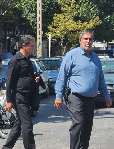 تصاویر/ عزاداری خیابانی مردم چایپاره در سوگ شهادت امام رضا(ع)