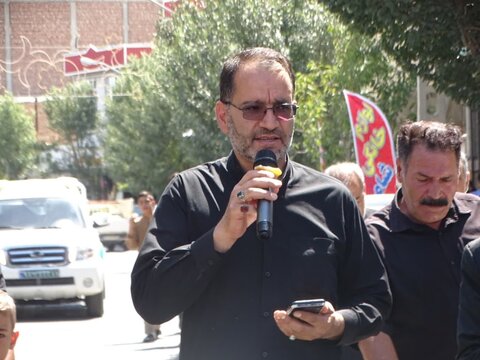 تصاویر/ عزاداری خیابانی مردم چهاربرج در سوگ شهادت امام رضا علیه السلام