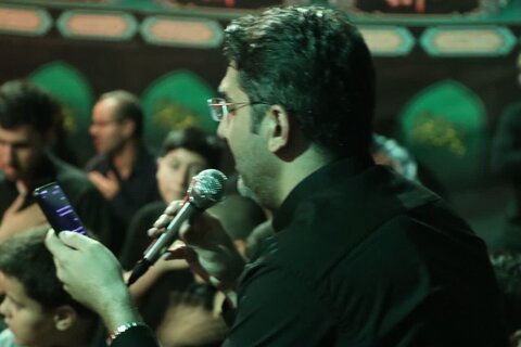 تصاویر/ مراسم شب شهادت امام رضا علیه السلام در شاهین دژ