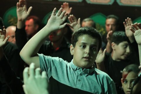 تصاویر/ مراسم شب شهادت امام رضا علیه السلام در شاهین دژ