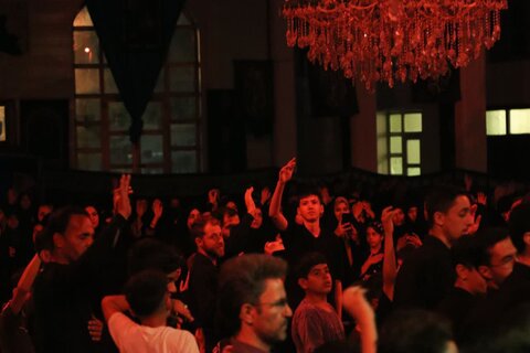 تصاویر/ مراسم شب شهادت امام رضا علیه السلام در شاهین دژ