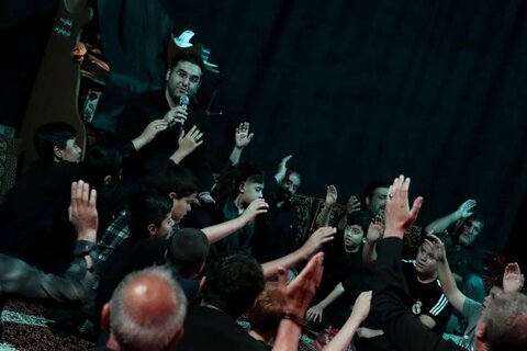 تصاویر/ مراسم شب شهادت امام رضا علیه السلام در شاهین دژ