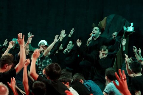 تصاویر/ مراسم شب شهادت امام رضا علیه السلام در شاهین دژ