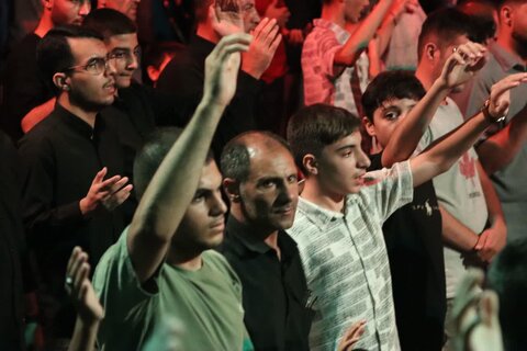 تصاویر/ مراسم شب شهادت امام رضا علیه السلام در شاهین دژ