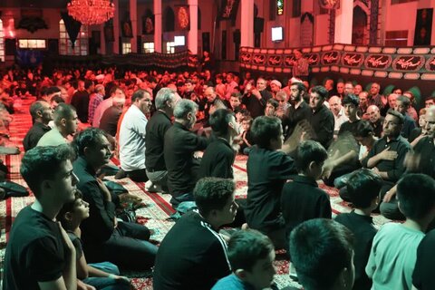 تصاویر/ مراسم شب شهادت امام رضا علیه السلام در شاهین دژ