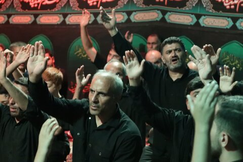 تصاویر/ مراسم شب شهادت امام رضا علیه السلام در شاهین دژ