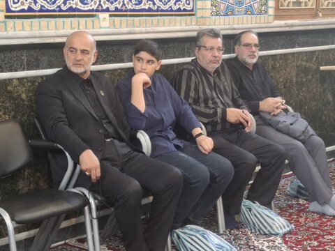 تصاویر/مراسم عزاداری شهادت امام رضا (ع) از طرف نماینده ولی‌فقیه در منطقه کاشان