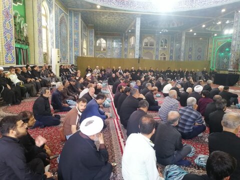 تصاویر/مراسم عزاداری شهادت امام رضا (ع) از طرف نماینده ولی‌فقیه در منطقه کاشان