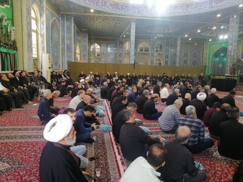 تصاویر/مراسم عزاداری شهادت امام رضا (ع) از طرف نماینده ولی‌فقیه در منطقه کاشان