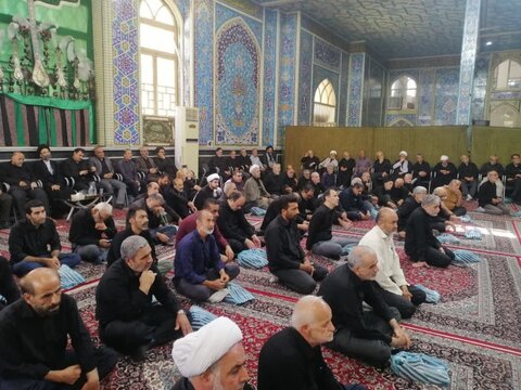 تصاویر/مراسم عزاداری شهادت امام رضا (ع) از طرف نماینده ولی‌فقیه در منطقه کاشان