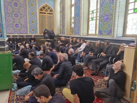 تصاویر/مراسم عزاداری شهادت امام رضا (ع) از طرف نماینده ولی‌فقیه در منطقه کاشان