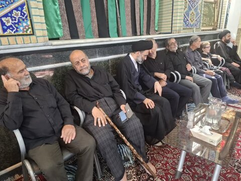 تصاویر/مراسم عزاداری شهادت امام رضا (ع) از طرف نماینده ولی‌فقیه در منطقه کاشان