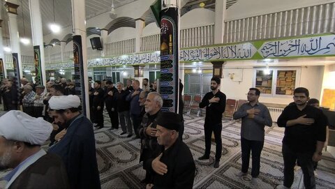 تصاویر/ مراسم عزاداری سالروز شهادت امام رضا (ع) در ماکو