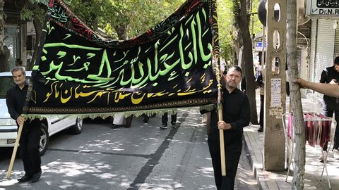 تصاویر/ مراسم عزاداری سالروز شهادت امام رضا (ع) در ماکو