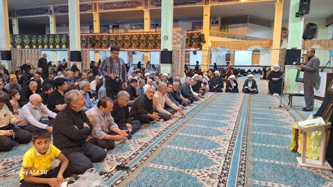 تصاویر/  مراسم عزاداری سالروز شهادت امام رضا(ع) در مصلای میاندوآب