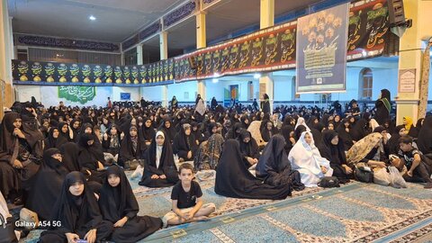 تصاویر/  مراسم عزاداری سالروز شهادت امام رضا(ع) در مصلای میاندوآب