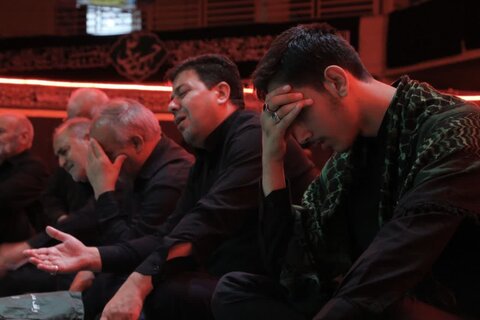 تصاویر/ عزاداری دهه آخر صفر در مصلای امام خمینی (ره) ارومیه