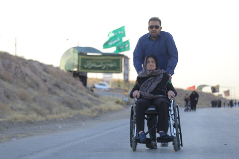 تصاویر| پیاده روی حرم امام رضا(ع)