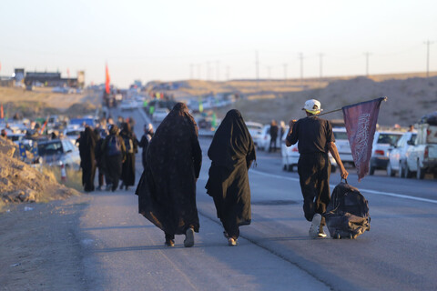 تصاویر| پیاده روی حرم امام رضا(ع)