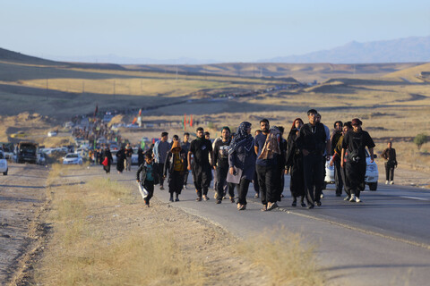 تصاویر| پیاده روی حرم امام رضا(ع)