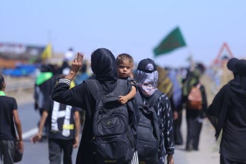 تصاویر| پیاده روی حرم امام رضا(ع)