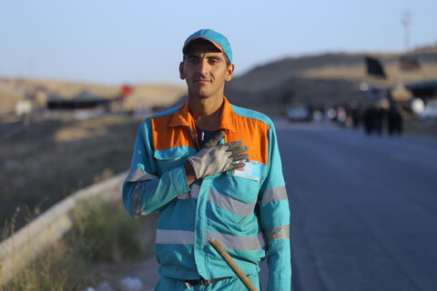 تصاویر| پیاده روی حرم امام رضا(ع)