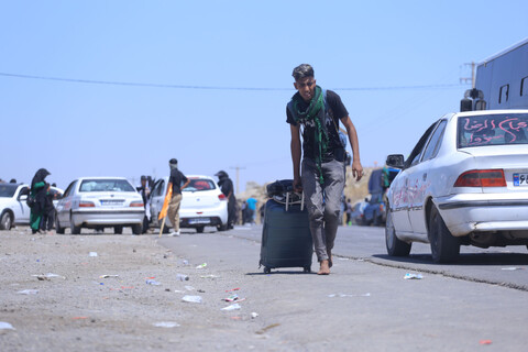 تصاویر| پیاده روی حرم امام رضا(ع)