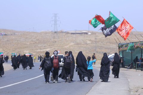 تصاویر| پیاده روی حرم امام رضا(ع)