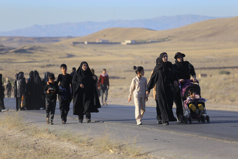 تصاویر| پیاده روی حرم امام رضا(ع)