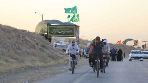 تصاویر| پیاده روی حرم امام رضا(ع)