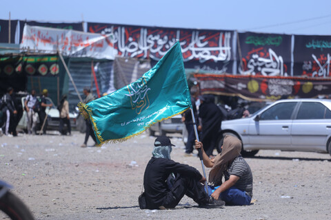 تصاویر| پیاده روی حرم امام رضا(ع)