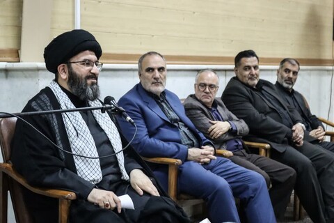 تصاویر/ مراسم روضه شهادت حضرت علی‌بن‌موسی‌الرضا(ع)  در دفتر نماینده ولی‌فقیه در استان زنجان