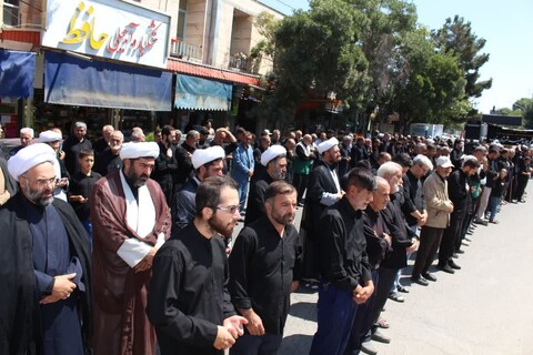 تصاویر/ بناب، در سوگ شمس‌الشموس