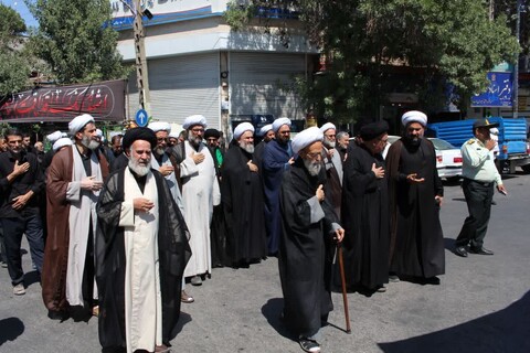 تصاویر/ بناب، در سوگ شمس‌الشموس