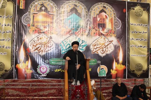 تصاویر/ بناب، در سوگ شمس‌الشموس